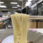 麺や 齋とう - モチモチ麺（京王百貨店新宿店「なにわ大阪うまいもんまつり」）