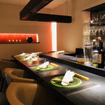 エクアトゥール - インテリア　カウンター席