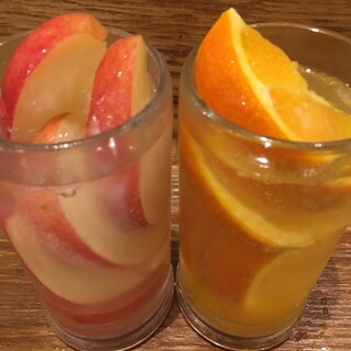The famous lemon sour has a wide variety ♪ Fruit sour made from frozen fruit