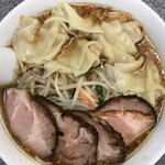 中華麺店 喜楽 - もやしチャーシューワンタンメン