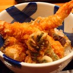 あげたての味 天亭 - 大海老天丼 / 天亭