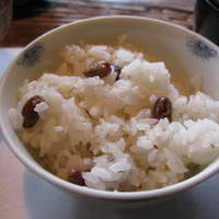 韻松亭 - 豆ごはん。絶品！