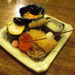 丸太町十二段家 - こんな感じに取り分けて