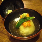 丸太町十二段家 - かぶら蒸し。