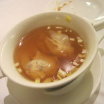 スープ・通常プラン(海老ワンタン)