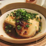 聘珍樓 - お豆腐とホタテのネギソース