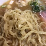 中華そば 梟 - 手揉み麺