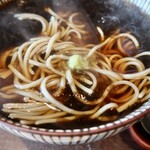 紫檀 手打ち蕎麦と焼鳥 - 山葵をちょいと麺にのせて