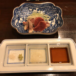 鳥田中 - 202003  丹波地鶏の湯引き