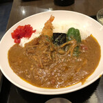 Tokachihokkoridokoroanesanchi - 特製ポークカレー　海老フライトッピング