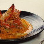 Waiesu Otsu - 渡り蟹のトマトクリームパスタ