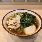 そばの神田 東一屋 - アサソバビンボー！　
      朝そば＋肉！　