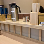 そばの神田 東一屋 - コンディメンツ。