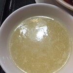 棲鳳閣 - 玉子スープ