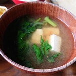 Tali cafe&meal - 【40品目のプレートごはん：お味噌汁】