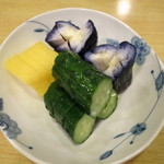 とんかつ とんき - 漬け物盛り合わせ