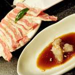 Yakiniku Horon - 炙りカルビ（和牛バラ肉）