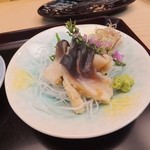 すし処 かね田 - 北海道産巨大ホッキ　肉厚で甘い^^