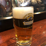 季節料理みながわ - 生ビールはキリン一番搾りです。