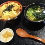 ごはんどき - 親子丼＆うどんセット