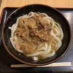 水道橋麺通団 - 肉うどん (中) ¥550- (税込)
