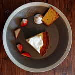 ベイクドケーキ ママン - レモンタルト