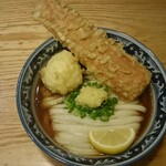 釜たけ流 うめだ製麺所 - ちく玉天ぶっかけ