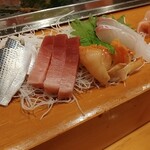 池寿司 - 刺身の図