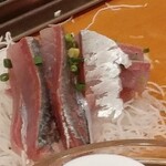 池寿司 - あじ刺し