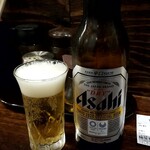 麺屋 青島  - 瓶ビール：300円