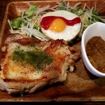 肉ばる ぼすこ - チキンプレート：900円