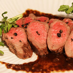 Kuroge Wagyu beef strawberry Steak