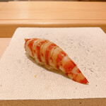 鮨 なんば - 車海老 38℃/38℃