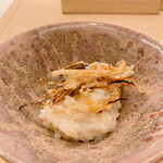 鮨 なんば - 虎河豚白子 40℃/45℃