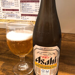 創作麺工房 鳴龍 - 瓶ビール　500円