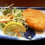 沼津魚市場食堂 - 魚市場定食の桜えびコロッケ