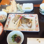 西武特別食堂 ホテルオークラ - 鰆塩麹焼＆天ぷら御膳