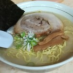 旭川ラーメン - 魚とんこつ塩大盛り