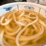 おうどん 瀬戸晴れ - かけうどん