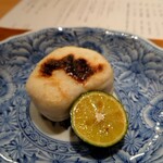 吉い - トラフグの白子焼き