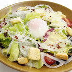 Warm Caesar salad