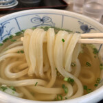 おうどん 瀬戸晴れ - かけうどん