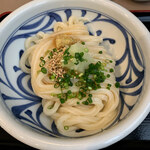 おうどん 瀬戸晴れ - 生醤油うどん