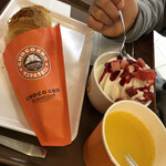 Saint Marc Cafe Ionmorusuzukaten - 兒童套餐♪
                      100%橙汁也相當美味♬