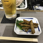 ごはんばー - ゴボウの天ぷら