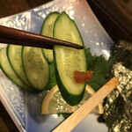遊酒食堂 宇都宮 - 胡瓜に乗せたり