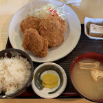 北の勝 - ヒレカツ定食　500円税込