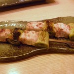 Kisshoutei Sushi Robata - 串焼き：カジキのネギマ 420円