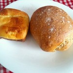 タケウチ - ライ麦パン＆キャラメルクリ－ムパン