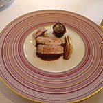 メゾン・ド・タカ芦屋 - フランス産ビゴール豚のポアレ　ういきょうとオレンジと共に